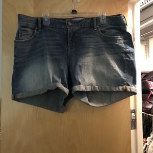Light Wash Torrid Shorts